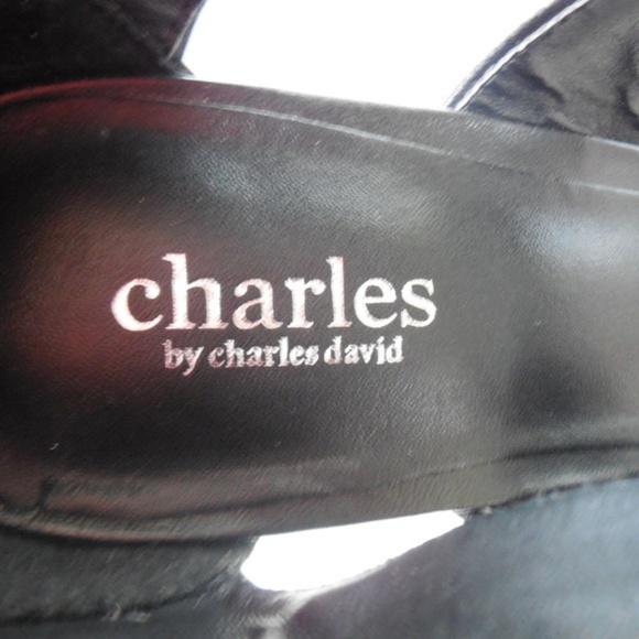 Charles David  Ankle Heels 10 M Hair Print Sandal - Picture 5 of 8